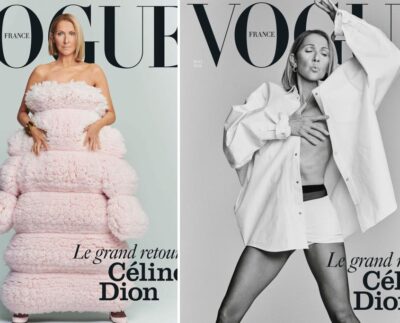 Céline Dion dans Vogue France