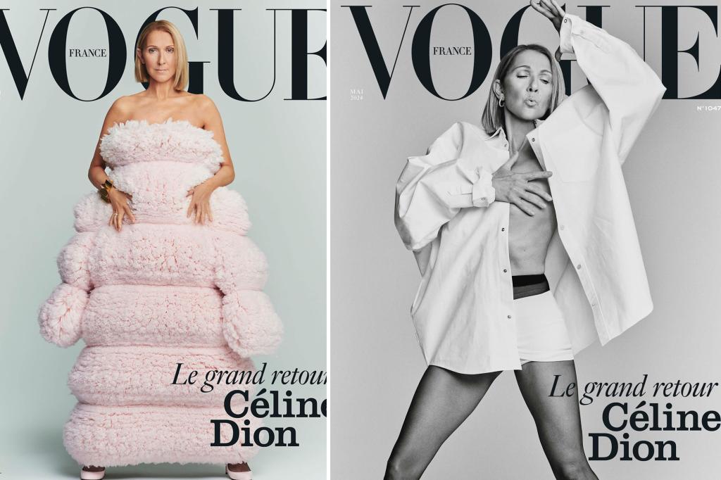 Céline Dion : L’Iconique Diva Fait Vibrer Vogue avec son Retour Triomphal