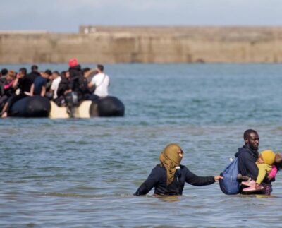 Les migrants ayant perdus la vie en mer sur la plage