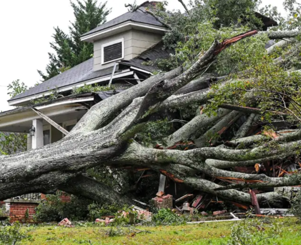 l'ouragan Hélène